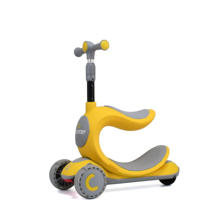 Trotineta copii 3 in 1, Trio Scooter, scaunel detasabil si maner reglabil [13]