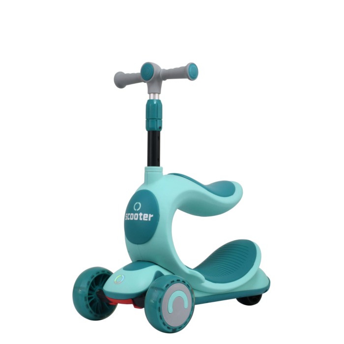 Trotineta copii 3 in 1, Trio Scooter, scaunel detasabil si maner reglabil [14]