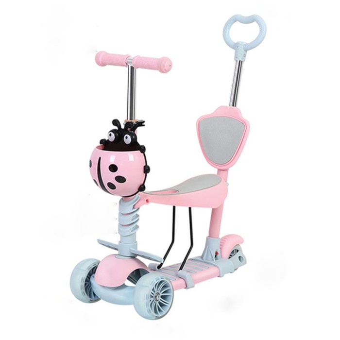 Trotineta evolutiva 5 in 1 cu spatar si maner de impins [7]