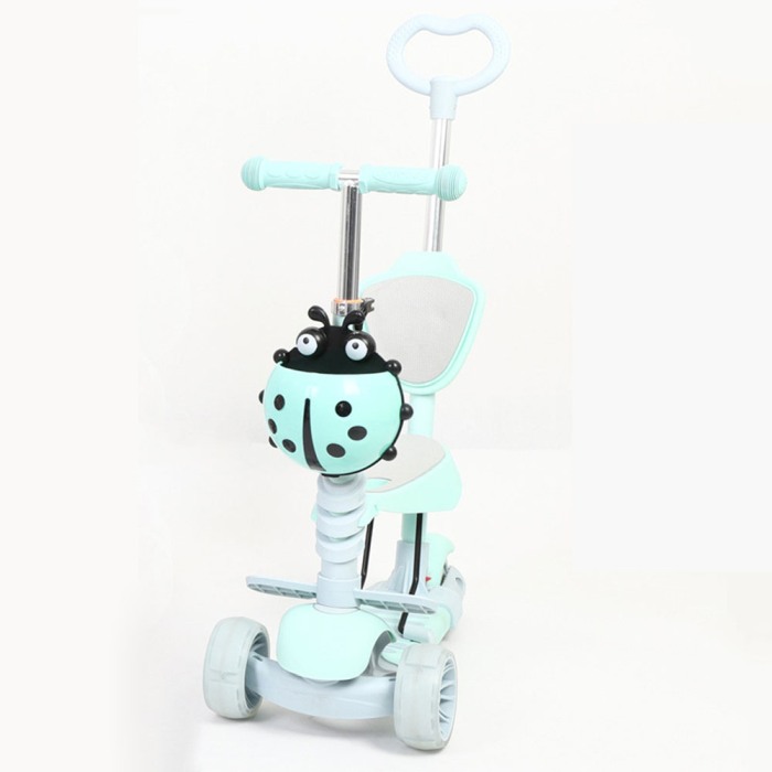 Trotineta evolutiva 5 in 1 cu spatar si maner de impins [3]