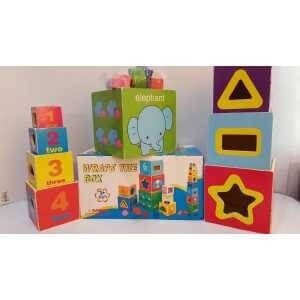 Turn educativ din lemn-8 cuburi [2]