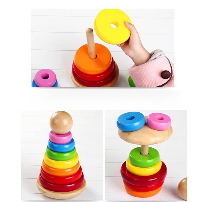 Turn Montessori curcubeu OZM Toy [2]