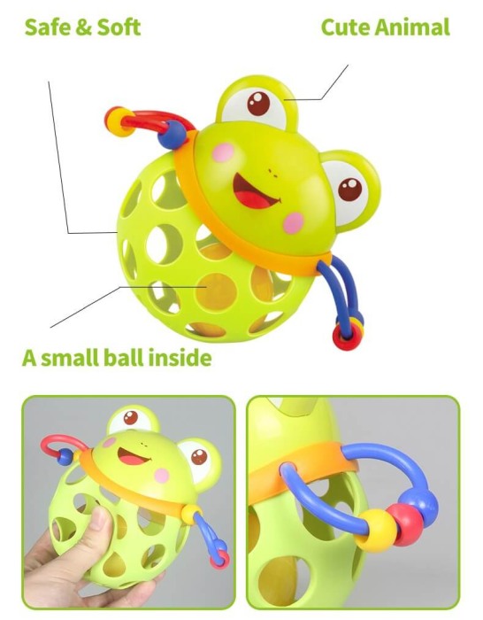 Zornaitoare Frogy jucarie  pentru bebelusi [5]