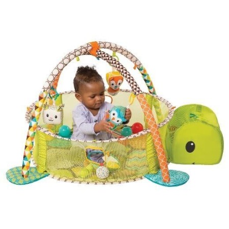 3 in 1 Saltea Activitati Broscuta cu 30 bile colorate [4]