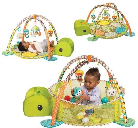 3 in 1 Saltea Activitati Broscuta cu 30 bile colorate [0]