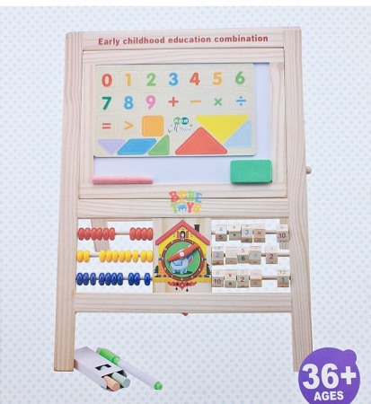 copy of Tabla de scris cu doua fete,ceas si abac [0]