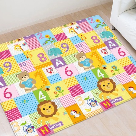 Covor de joaca educativ cu doua fete 2M-1cm grosime [4]