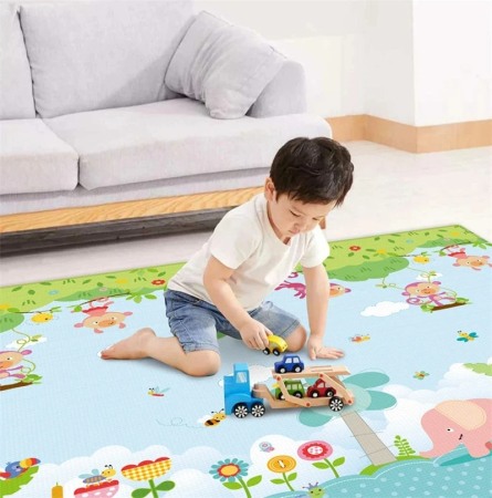 Covor de joaca educativ cu doua fete 2M-1cm grosime [3]