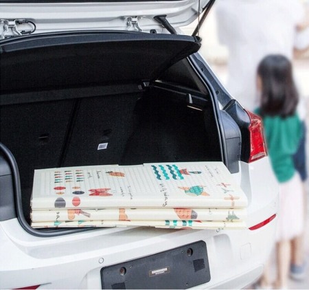 Covor pliabil pentru copii cu 2 fețe Model OMC 180x195 CM [4]