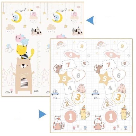 Covor pliabil pentru copii cu 2 fețe Model XC200 [0]