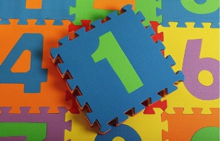 Covor puzzle  cifre [2]