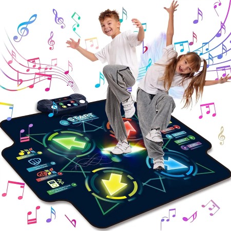 Covoras de Dans pentru Copii - Covoras LED cu Muzica si Bluetooth & Moduri de Joc Multiple [1]