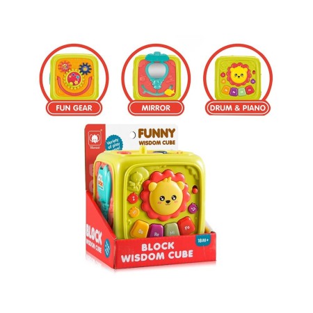 Jucarii interactive - Cub interactiv bebe Wisdom