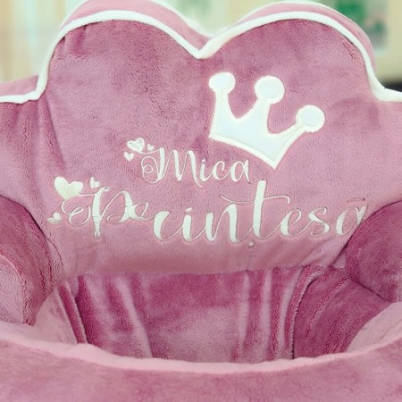 Fotoliu bebe Mica Printesa roz vintage [1]