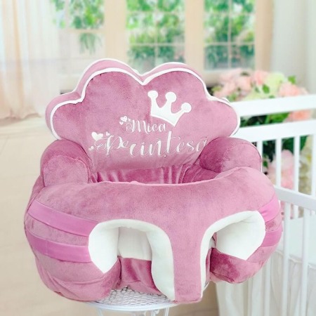 Fotoliu bebe Mica Printesa roz vintage [0]
