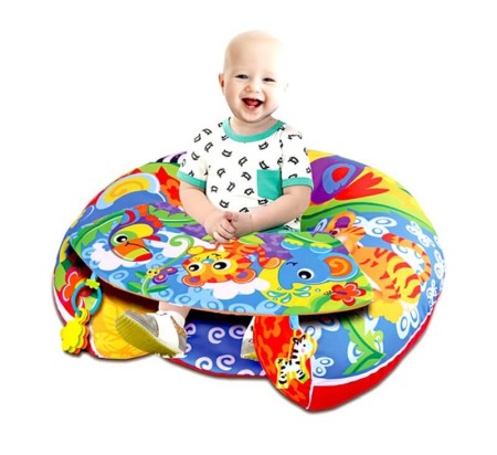 Saltelute activitati - Fotoliu bebe Sit Up 2 in 1 Jungle