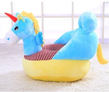 Fotoliu din plus Unicorn albastru [2]