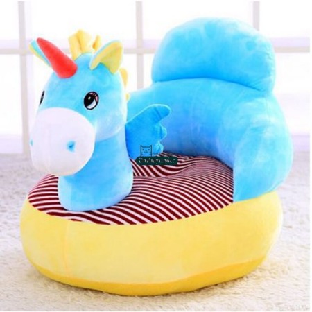 Fotoliu din plus Unicorn albastru [0]