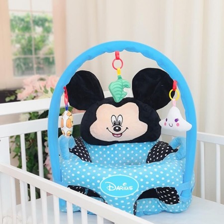 Fotoliu Mickey Mouse Bleu 002 cu arcada personalizat cu nume [0]