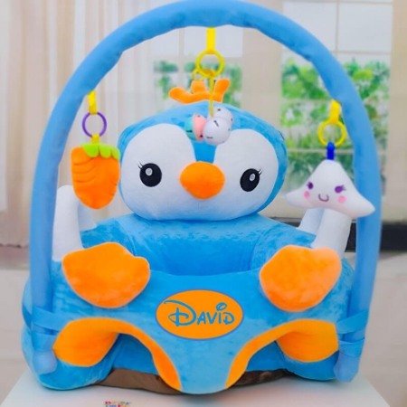 Fotolii - Fotoliu Pinguin bleu cu arcada personalizat cu nume