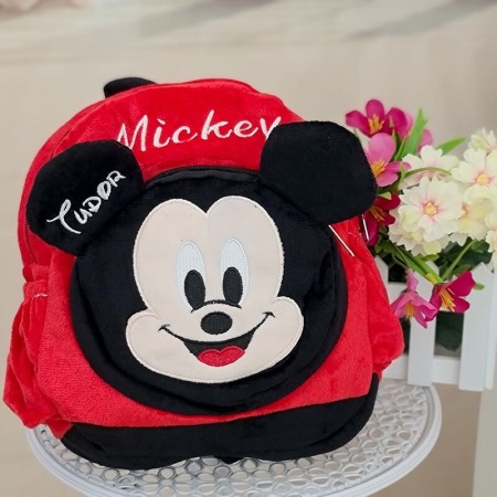 Gradinita si scoala - Ghiozdan Mickey Mouse personalizat cu nume