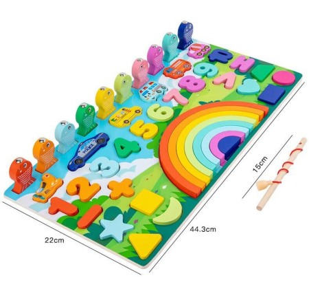 Joc 5 activitati educative Rainbow [4]