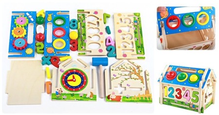 Joc de construit: Casuta din lemn [2]