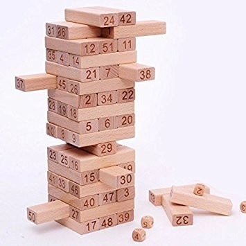 Jucarii educative si creative - Joc din lemn model Jenga