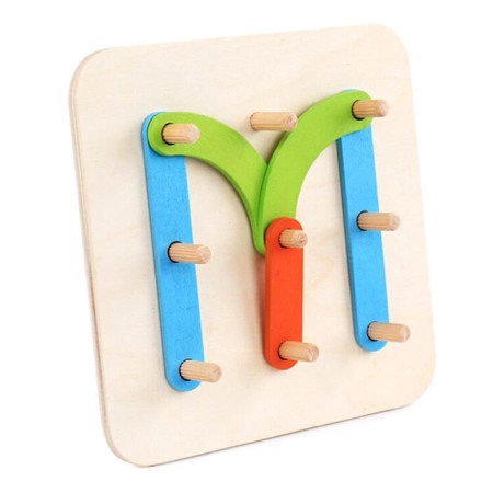 Puzzle - Joc din lemn "Multiple posibilitati"