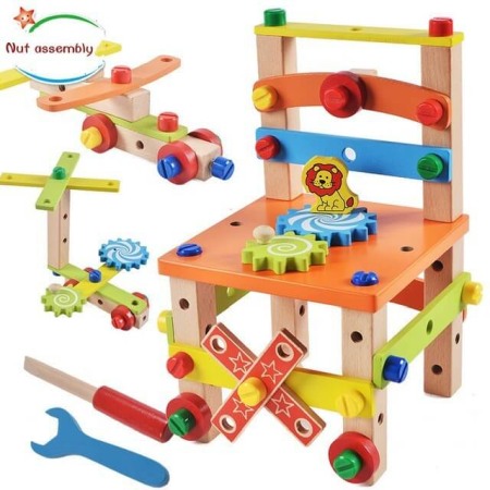 Joc din lemn pentru asamblat [0]