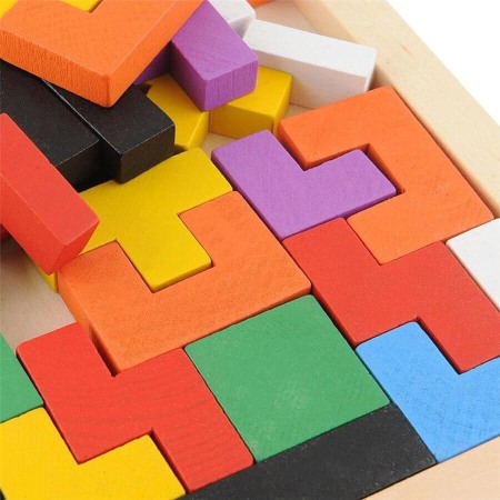 Joc Tetris din lemn [4]