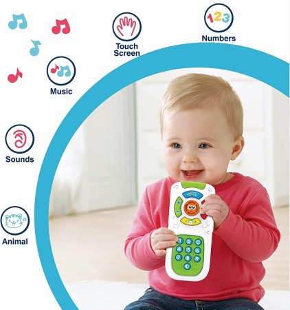 Jucarie bebe 2 in 1 Telecomanda si telefon Oby Toys [1]