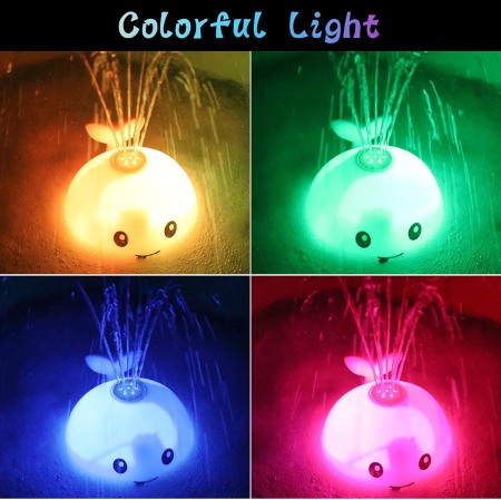 Jucarie de baie Balena magica cu lumini [2]