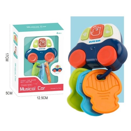 Jucarie dentitie bebe Chei senzoriale [6]