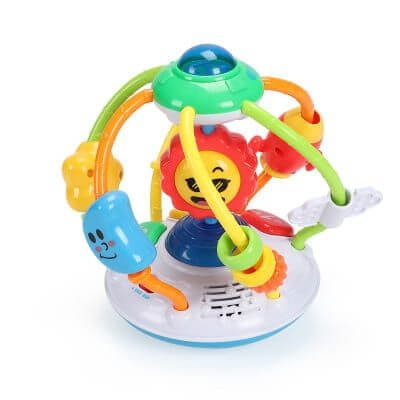 Jucarie interactiva Bebe UFO Rotating Rattle [1]