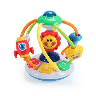 Jucarie interactiva Bebe UFO Rotating Rattle [0]