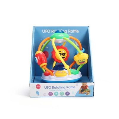Jucarie interactiva Bebe UFO Rotating Rattle [2]