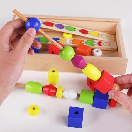 Jucarii Montessori - Jucarie lemn "Potriveste bilele" Montessori