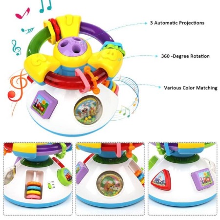 Jucarie volan 2 IN 1: muzica si proiectii [7]