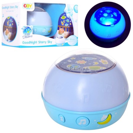 Lampi de veghe - Lampa de veghe cu proiector ObyToys