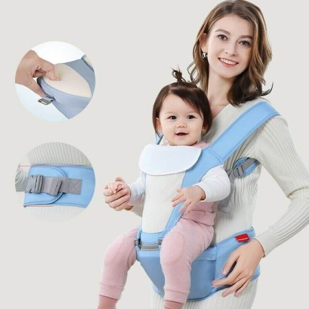 Marsupiu bebe ergonomic 6 in 1 cu scaunel [9]