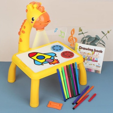 Masa de desenat cu proiector girafa [7]
