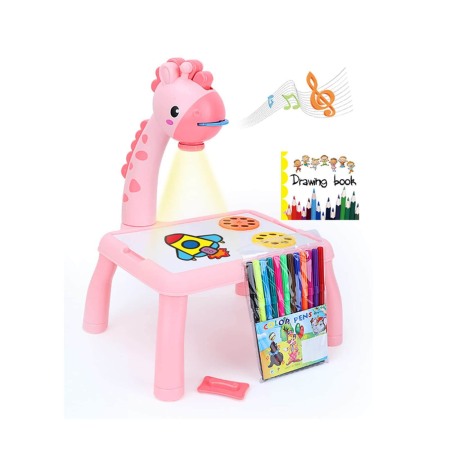 Masa de desenat cu proiector girafa [2]