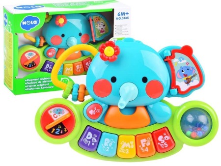 Jucarii interactive - Pianina Muzicala Elefant Hola
