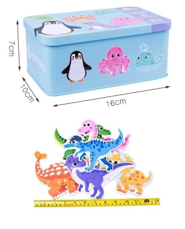 Puzzle bebe Duoqu-dinozauri [4]