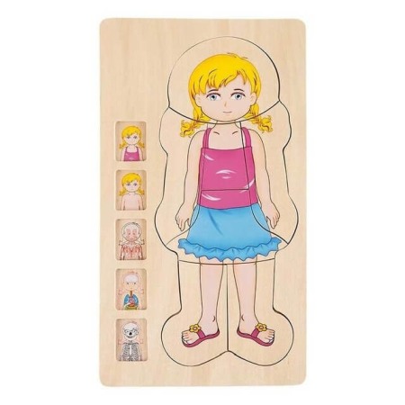 Puzzle Corpul uman-Fetita [1]