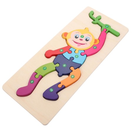 Puzzle din lemn Maimutica [4]