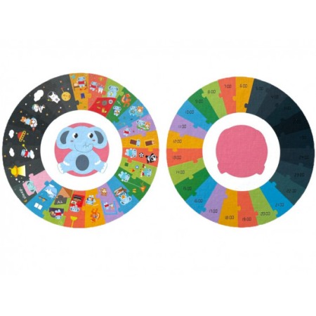 Puzzle educativ, Rutina Micului Elefant [1]