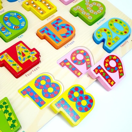 Puzzle incastru cifre-tabla mare [1]