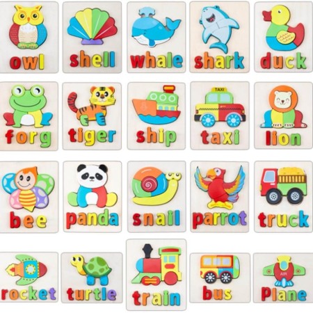 Puzzle incastru sa invatam cuvinte [1]